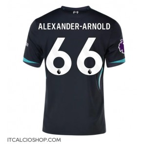 Liverpool Alexander-Arnold #66 Seconda Maglia 2024-25 Manica Corta